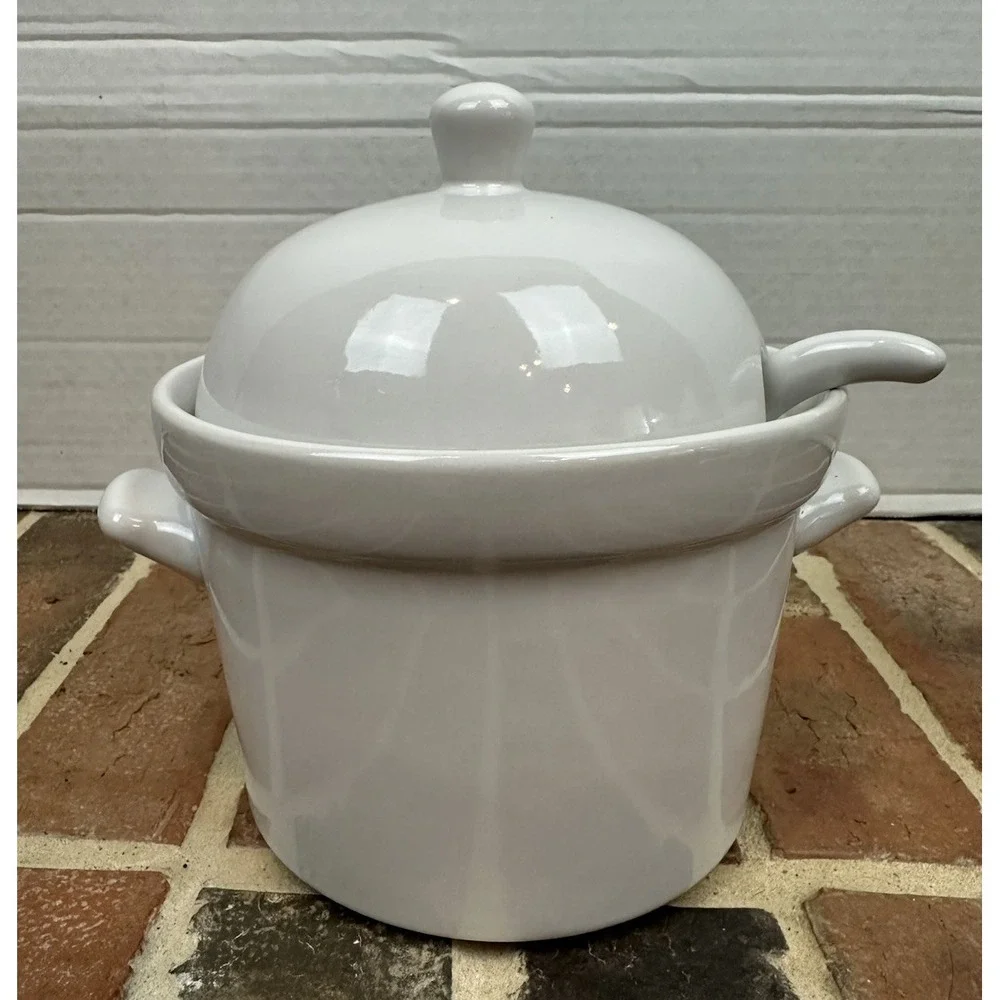 Vintage 1993 Campbell's Soup Tureen Lid & Ladle 